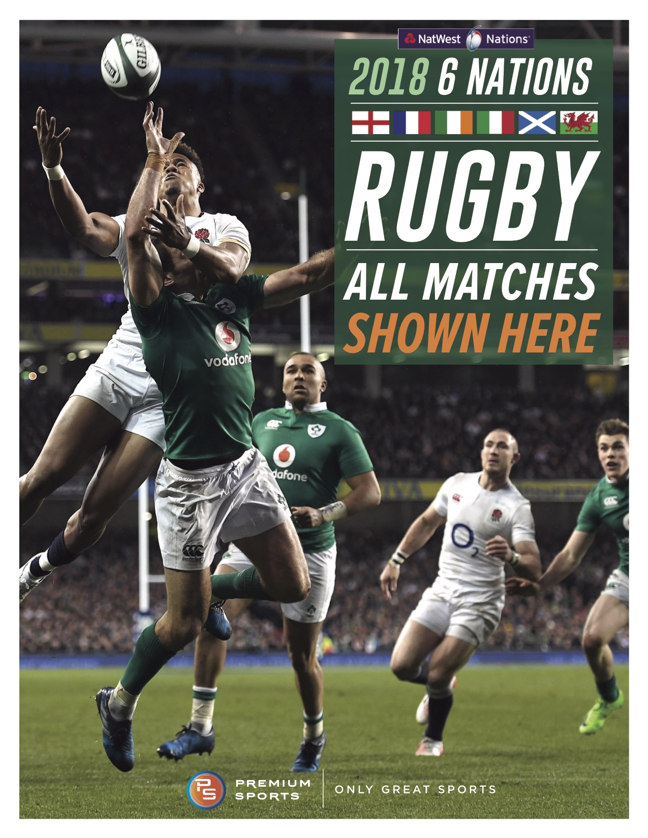 6 Nations Rugby – All Matches Shown Here
